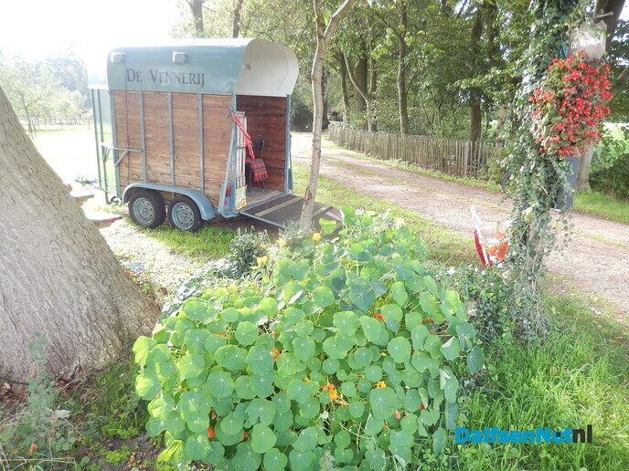 Even stoppen bij een kraampje langs de weg - Foto: Willy
