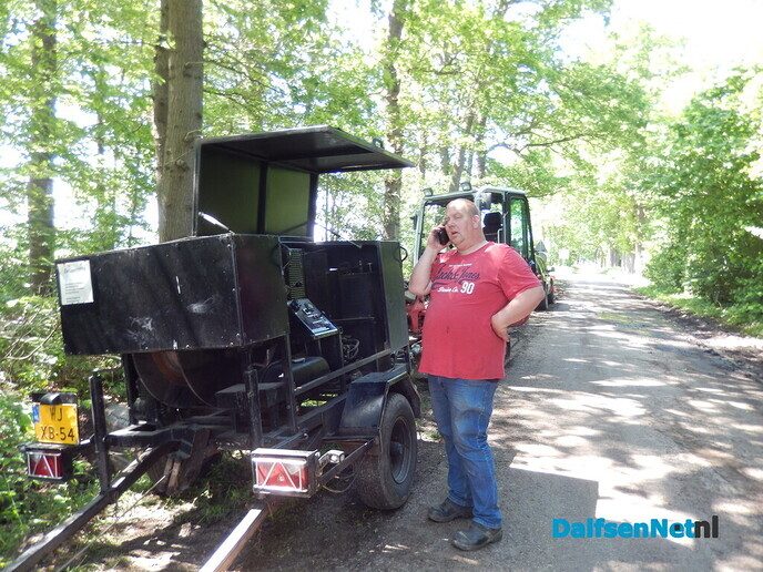 Van stroomkabel naar platte wagen: Timo’s droom komt uit - Foto: Willy