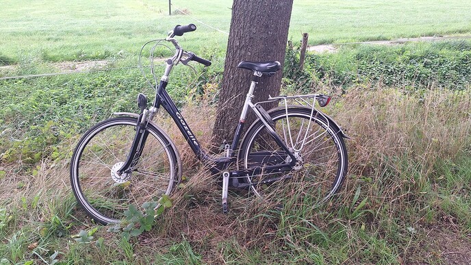 Fiets langs de kringsloot west - Foto: Ingezonden foto