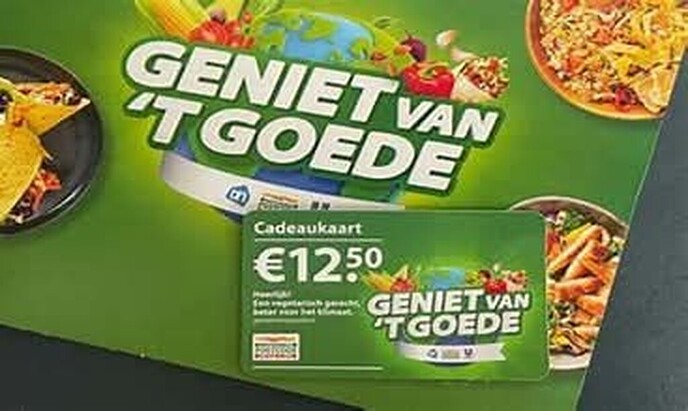 Cadeau kaart van de postcode loterij - Foto: Ingezonden foto