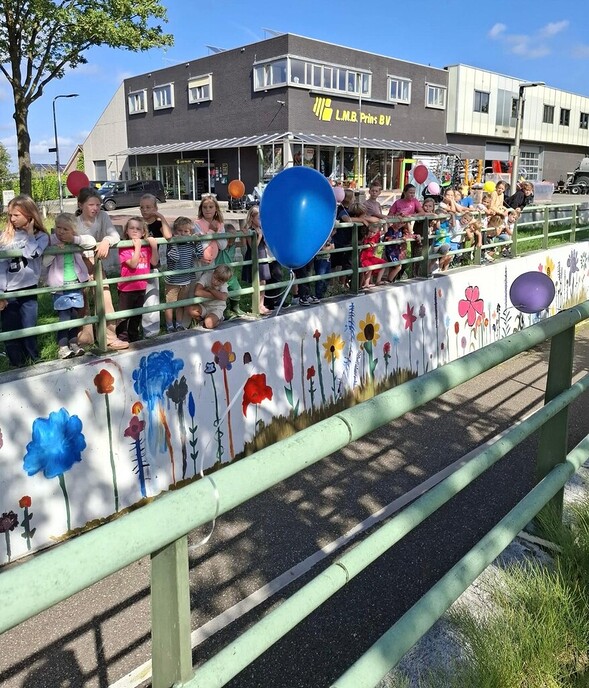 Beelden van de echte opening van de fietstunnel in Ankum - Foto: Ingezonden foto