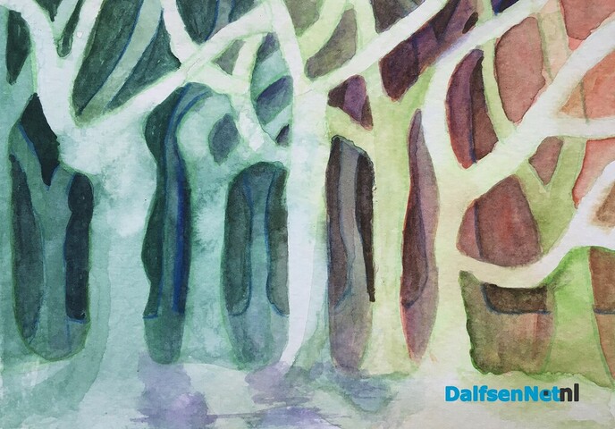 Herfstworkshop: De diepte in met aquarel - Foto: Ingezonden foto