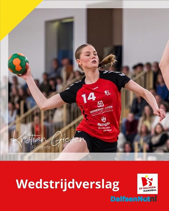 Handbal dames verliezen eerste wedstrijd in de 1e divisie - Foto: Ingezonden foto
