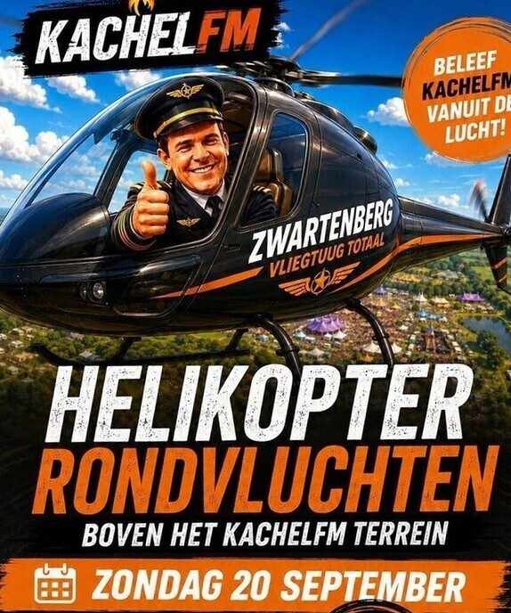 Helikoptervluchten voor morgen zijn uitverkocht