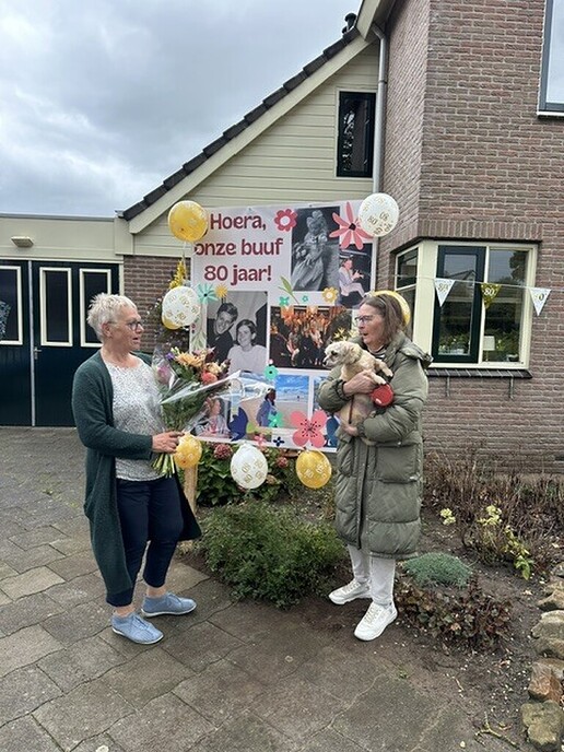 Jeanne 80 jaar