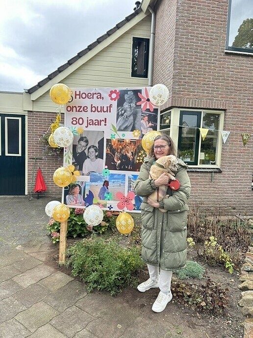 Jeanne 80 jaar - Foto: Ingezonden foto
