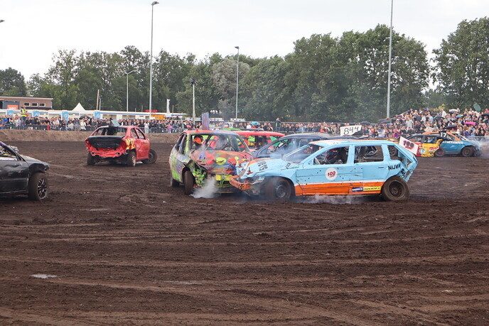 De autorodeo Nieuwleusen: een groot succes - Foto: Tygo Bovendorp
