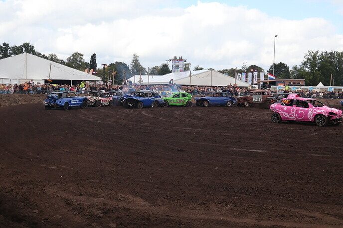 De autorodeo Nieuwleusen: een groot succes - Foto: Tygo Bovendorp