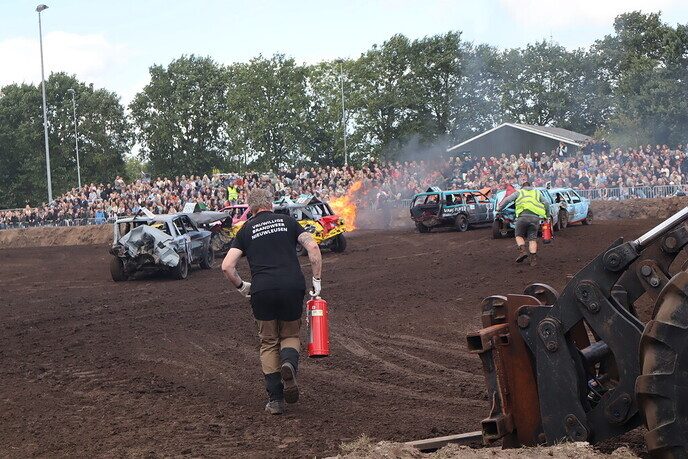 De autorodeo Nieuwleusen: een groot succes - Foto: Tygo Bovendorp