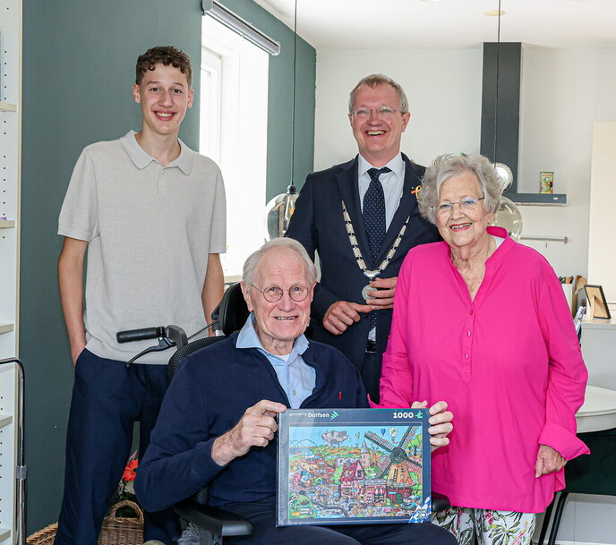 Jubileumpuzzel brengt jubileum gemeente Dalfsen in beeld