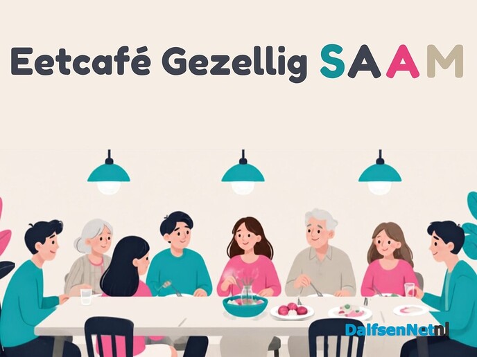 Eetcafe gezellig saam - Foto: Ingezonden foto
