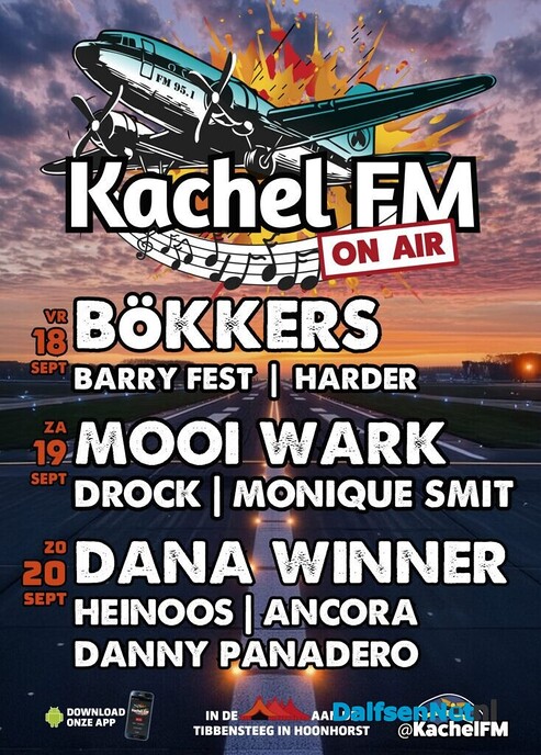 Kachel FM is er helemaal klaar voor - Foto: Willy