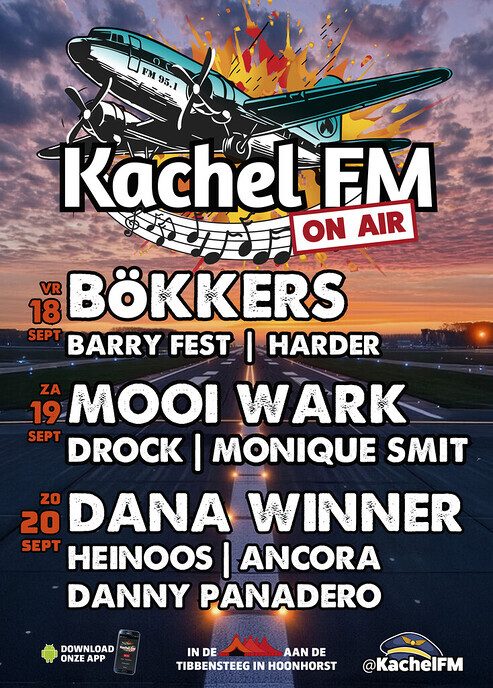 Kachel FM gaat ‘On Air’: helikoptervlucht mogelijk tijdens feestweekend