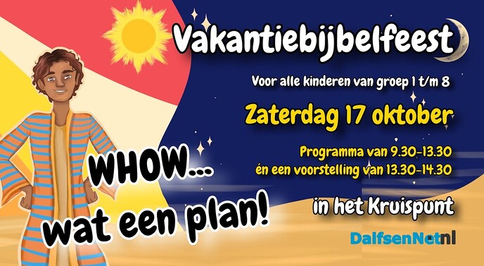 Vakantiebijbelfeest in de Herfstvakantie - Foto: Ingezonden foto