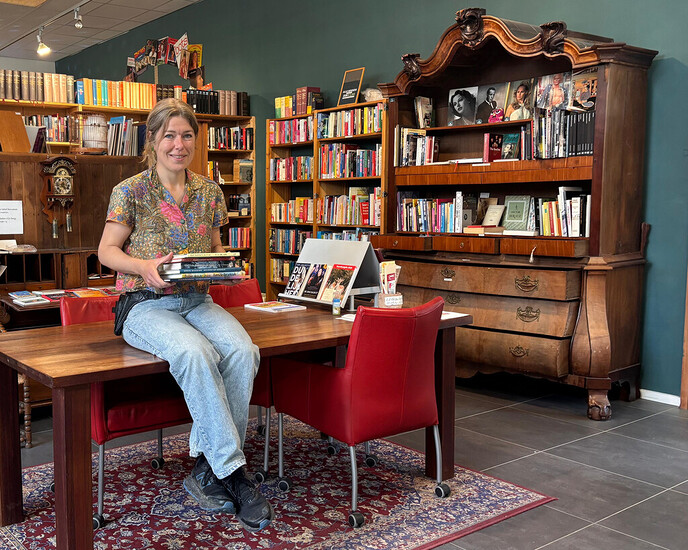 Gratis boeken omruilen in kringloop Dalfsen