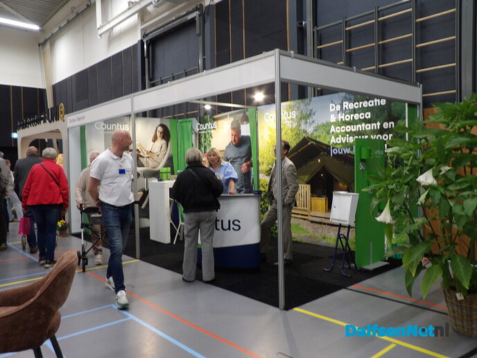 Ondernemersbeurs Nieuwleusen: gezellige ontmoetingen - Foto: Willy