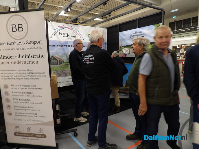 Ondernemersbeurs Nieuwleusen: gezellige ontmoetingen - Foto: Willy