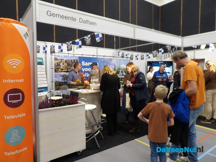 Ondernemersbeurs Nieuwleusen: gezellige ontmoetingen - Foto: Willy