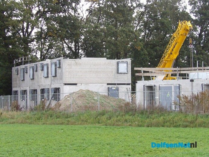 Woningen in aanbouw - Foto: Willy