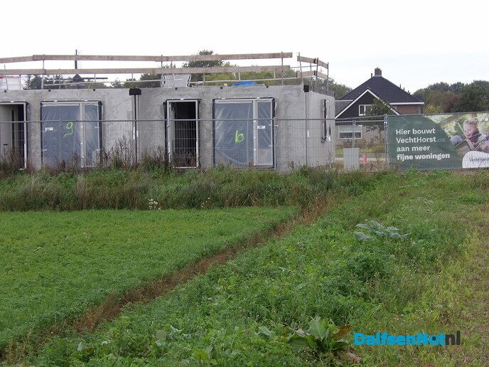 Woningen in aanbouw - Foto: Willy
