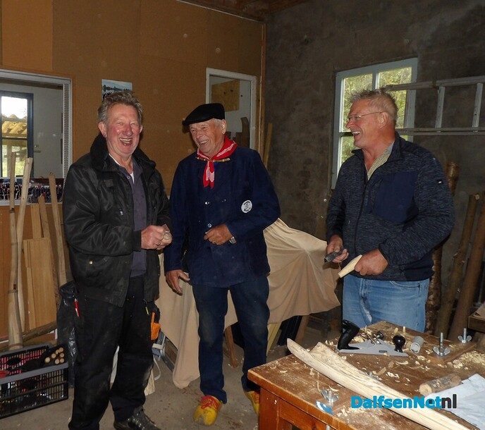 Gezelligheid en vakmanschap gaan hand in hand aan de Vossersteeg - Foto: Willy
