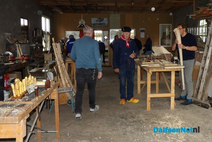 Gezelligheid en vakmanschap gaan hand in hand aan de Vossersteeg - Foto: Willy