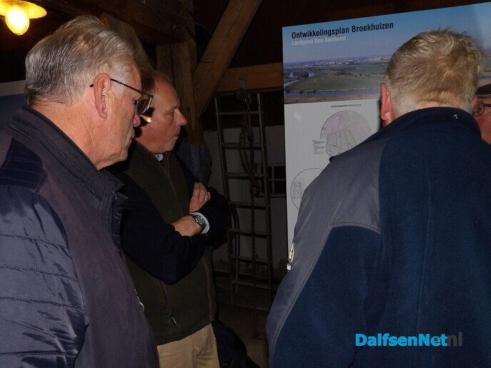 Veel belangtelling bij inloopbijeenkomst Broekhuizen - Foto: Willy