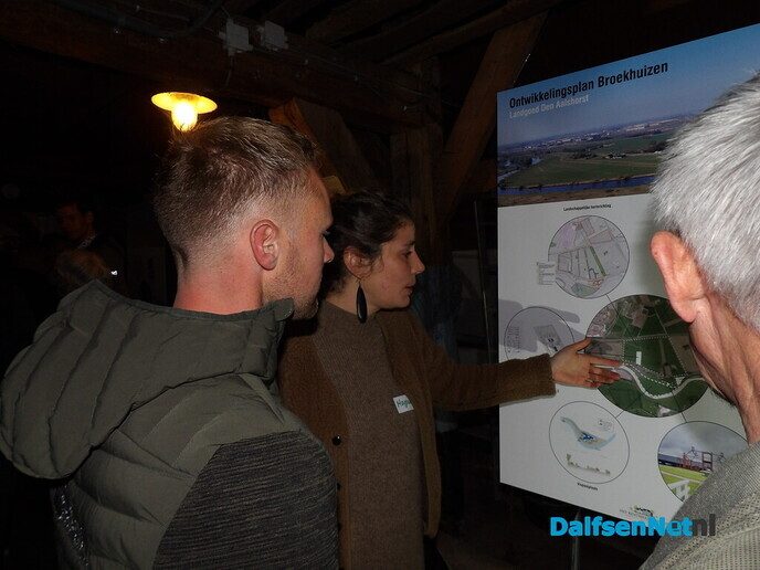 Veel belangtelling bij inloopbijeenkomst Broekhuizen - Foto: Willy