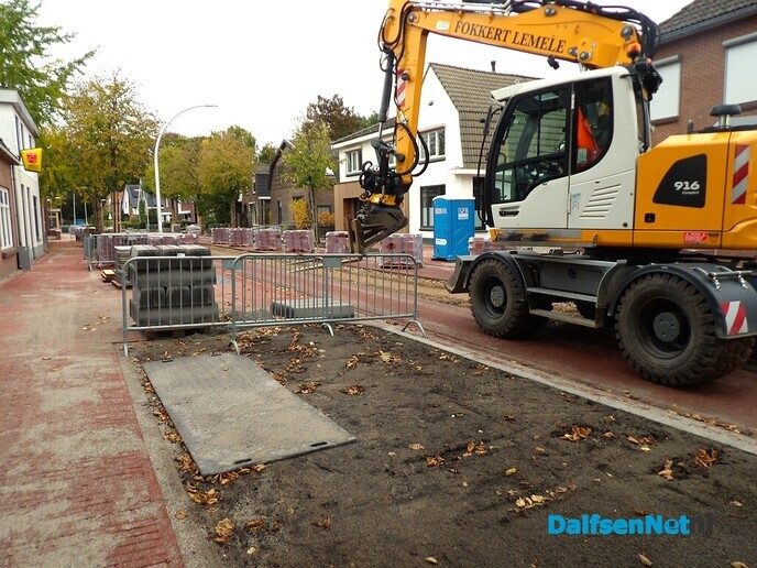 Werkzaamheden Dorpsstraat in Heino bijna klaar - Foto: Willy
