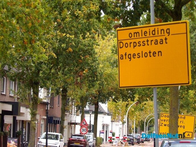 Werkzaamheden Dorpsstraat in Heino bijna klaar - Foto: Willy