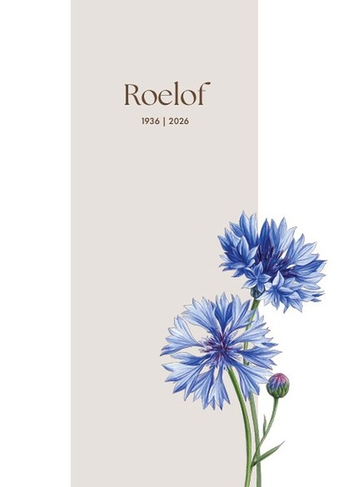Overlijdensbericht Roelof Bergman – Familieberichten