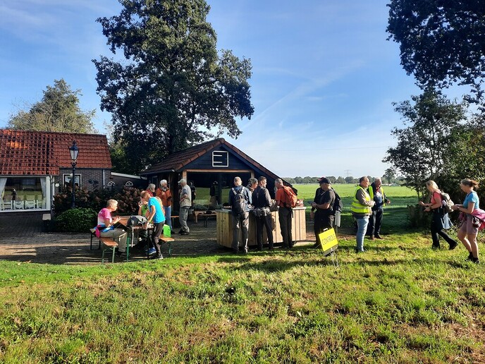Dag 2 Heino van de wandel 4daagse - Foto: Ingezonden foto