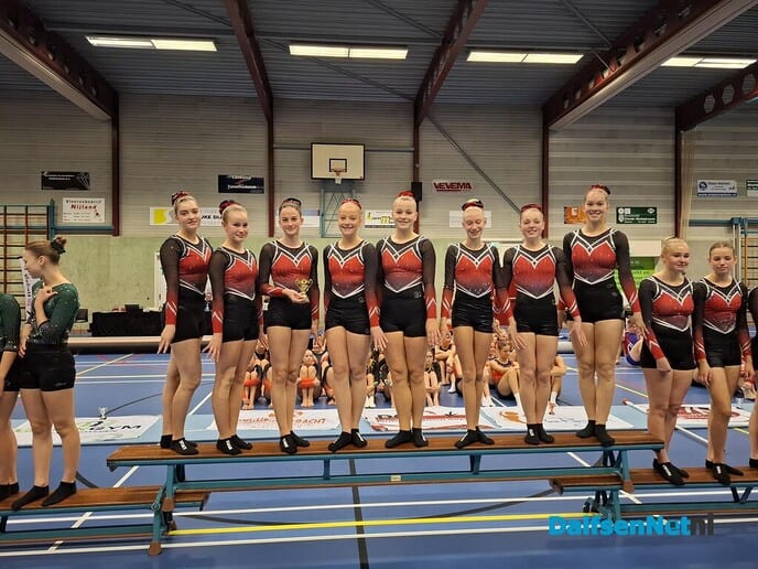 Gym Vereniging Nieuwleusen start seizoen succesvol - Foto: Ingezonden foto