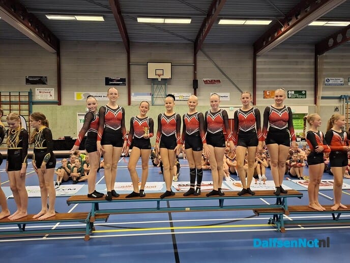 Gym Vereniging Nieuwleusen start seizoen succesvol - Foto: Ingezonden foto
