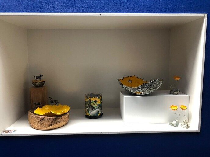 Expositie in de Wiekelaar - Foto: Ingezonden foto