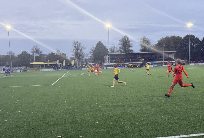 Vroege achterstand breekt S.V. Nieuwleusen op - Foto: Ingezonden foto