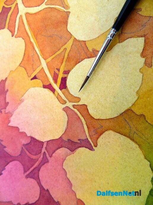 Herfstworkshops: De diepte in met aquarel! - Foto: Ingezonden foto