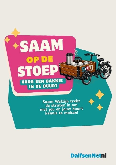 Saam op de Dalfser weekmarkt - Foto: Ingezonden foto
