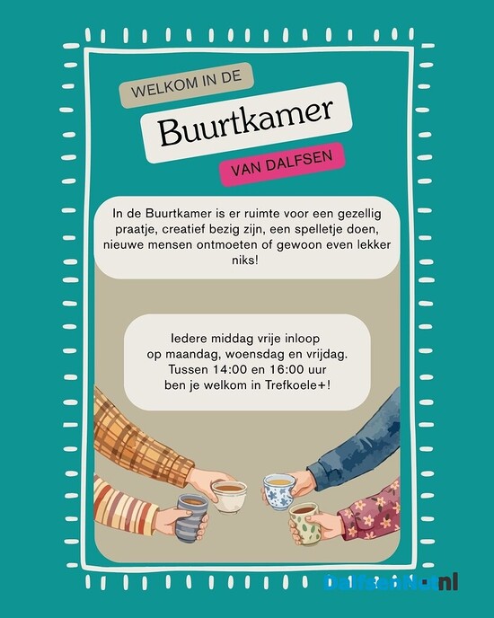 Verandering Buurtkamer Dalfsen