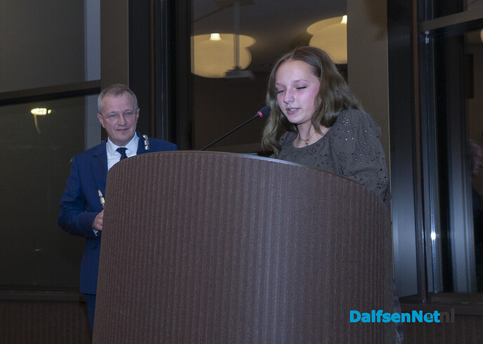 Anne van Gelder officieel geïnstalleerd als kinderburgemeester - Foto: Paul Scholten