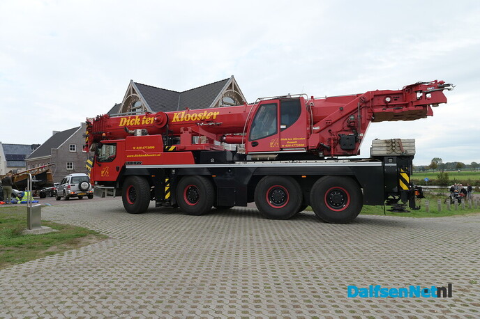 Vechtzomp op transport naar de winterstalling in Dalfsen - Foto: Johan Bokma