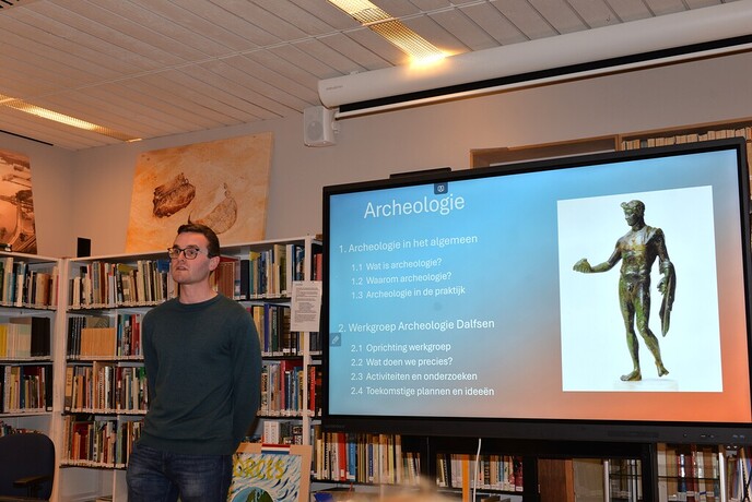 Geslaagde archeologieavond bij de Historische Kring - Foto: Ingezonden foto