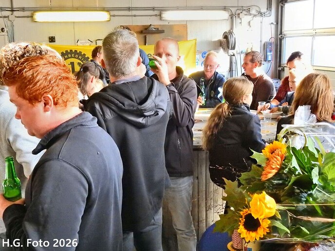 2 Jubilarissen bij firma Lindeboom.