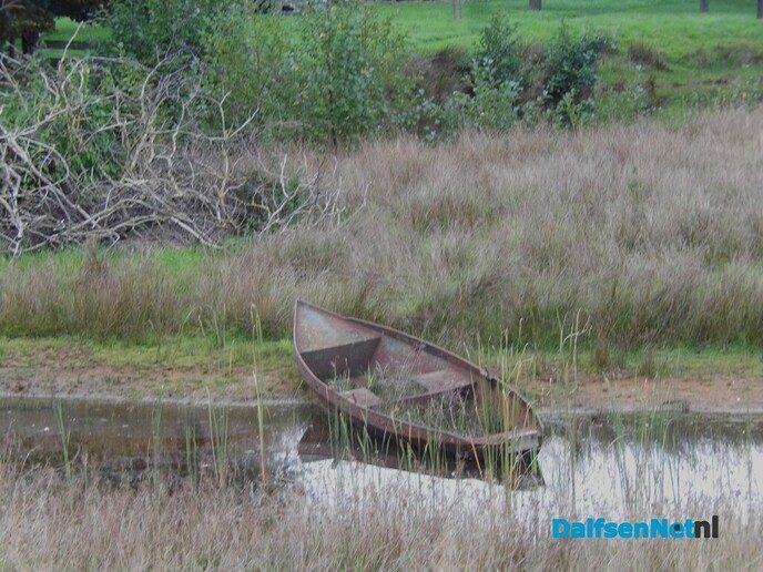 Even naar de uiterste hoek van de gemeentegrens - Foto: Willy