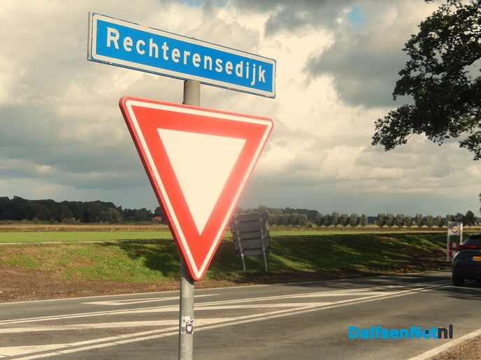 Rechterensedijk lijkt weer in gebruik - Foto: Willy