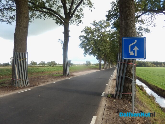 Rechterensedijk lijkt weer in gebruik - Foto: Willy