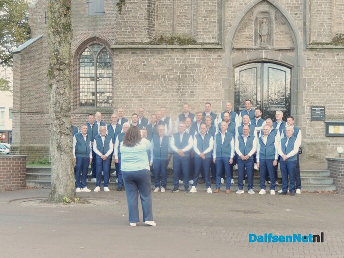 Even poseren