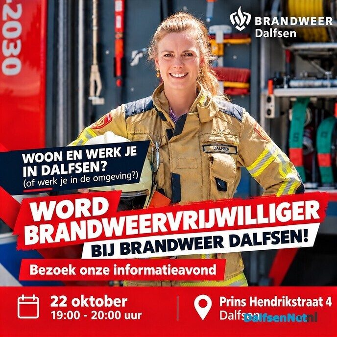 Brandweerpost Dalfsen is op zoek naar jou!