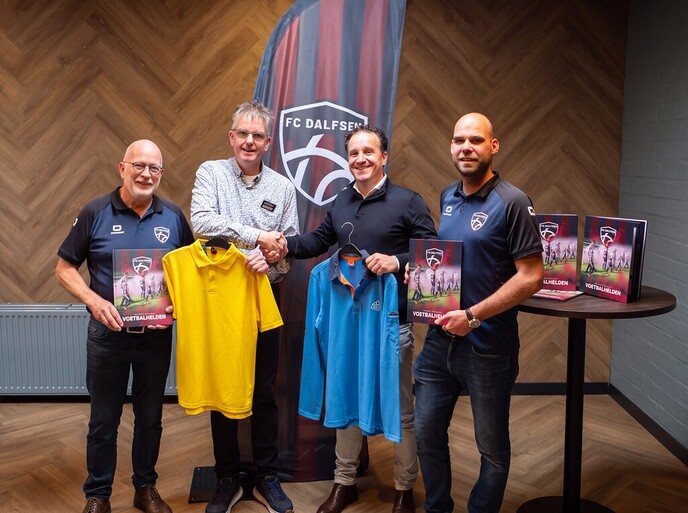 Voetbalplaaties Jumbo en Albert Heijn