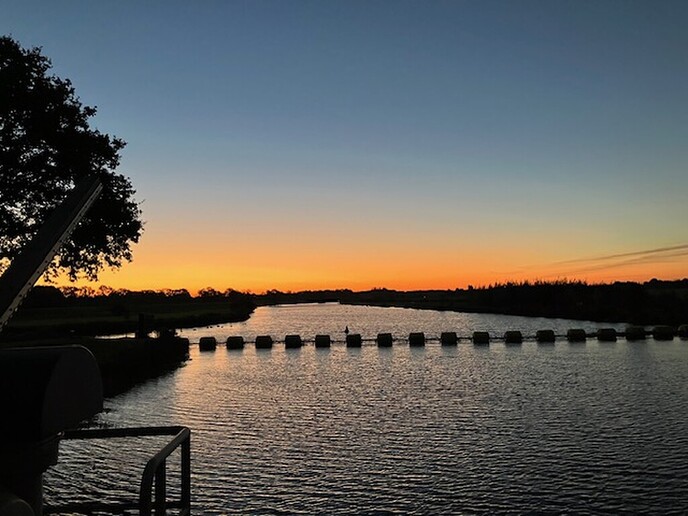Foto Vechterweerd vanochtend - Foto: Ingezonden foto